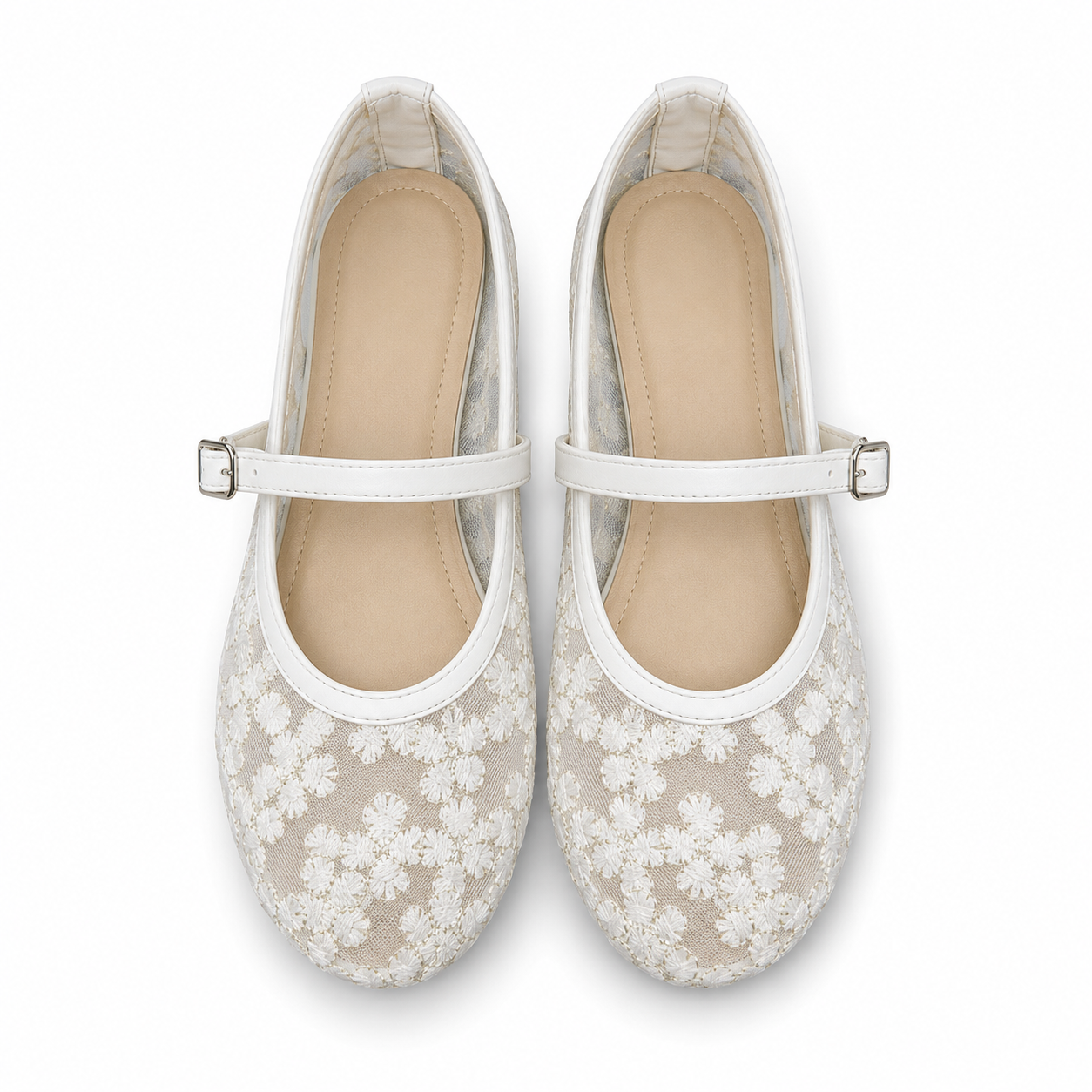 white-Luna ballerina
