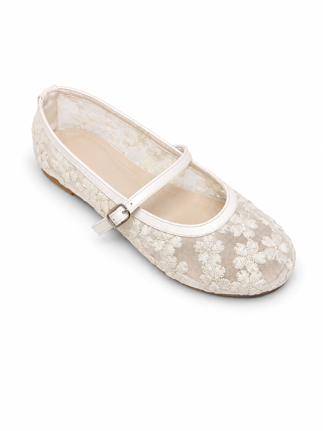 Off white-Luna ballerina