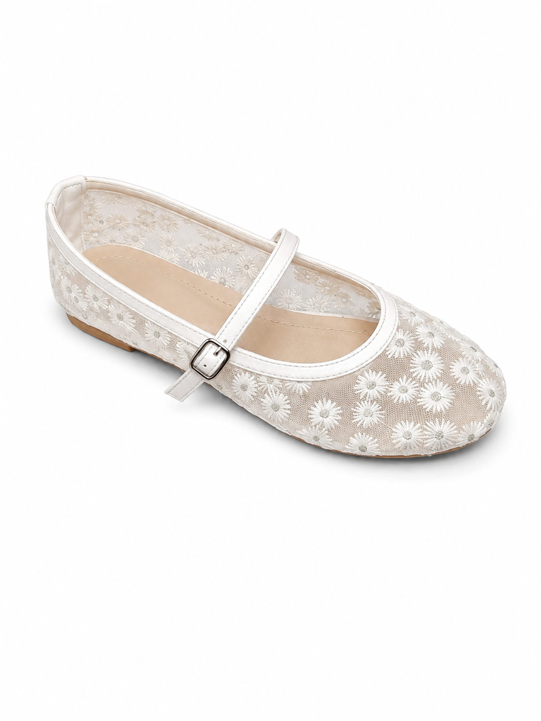 white-Flora ballerina