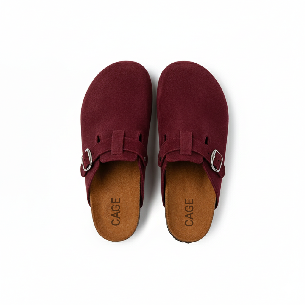 Clogs - Burgundy